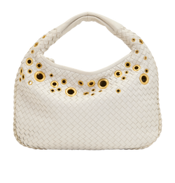 Intrecciato Hobo, Leather, White, MII, P, 2*